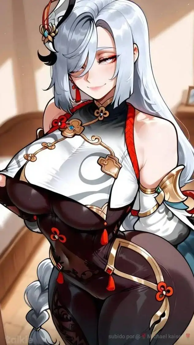 ai character: Shenhe  background