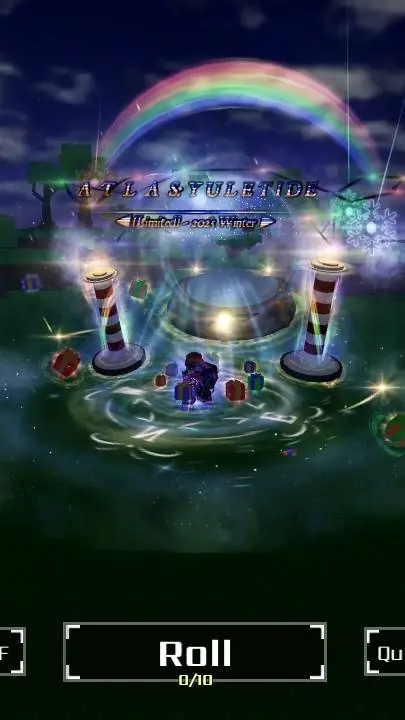 ai character: Atlas : Yuletide  background