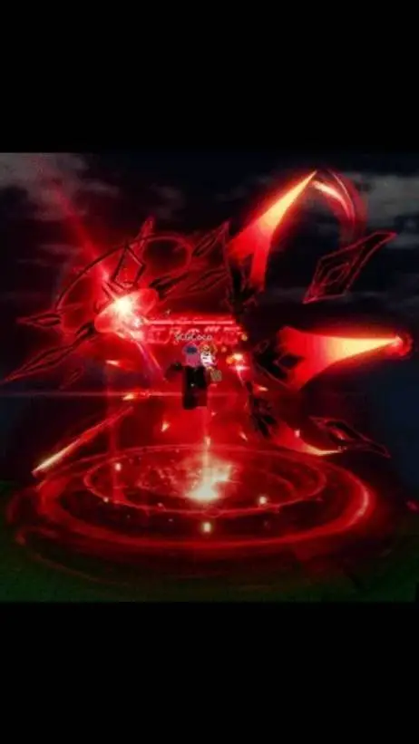 ai character: 紅月の災厄 background