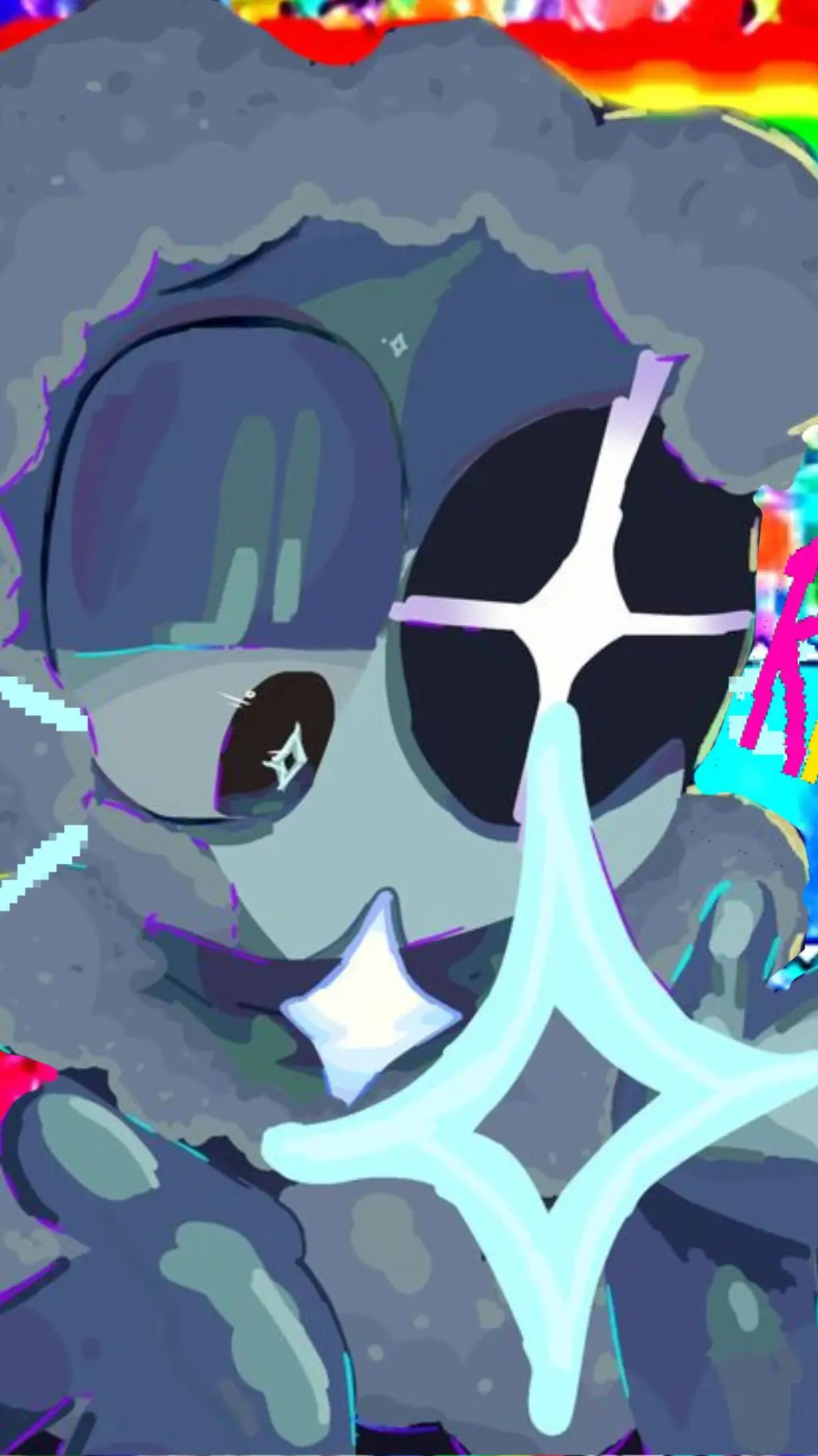 ai character: ASTRO >:] background