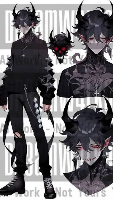 ai character: Angels vs Demons background