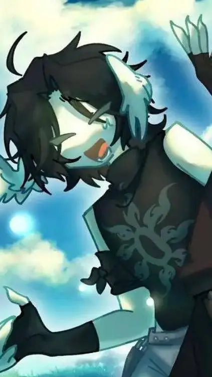 ai character: Two time :3 background