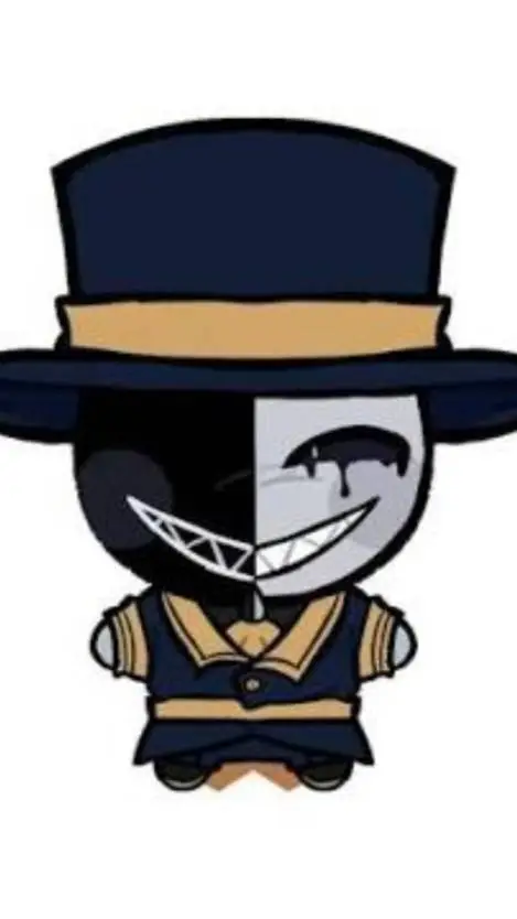 ai character: Smol ticket taker background