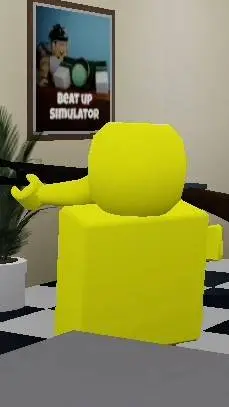 ai character: SpongeBob with gun background