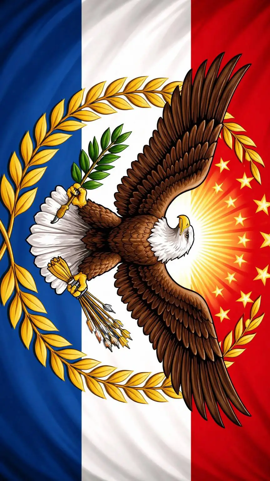 ai character: countryballs background