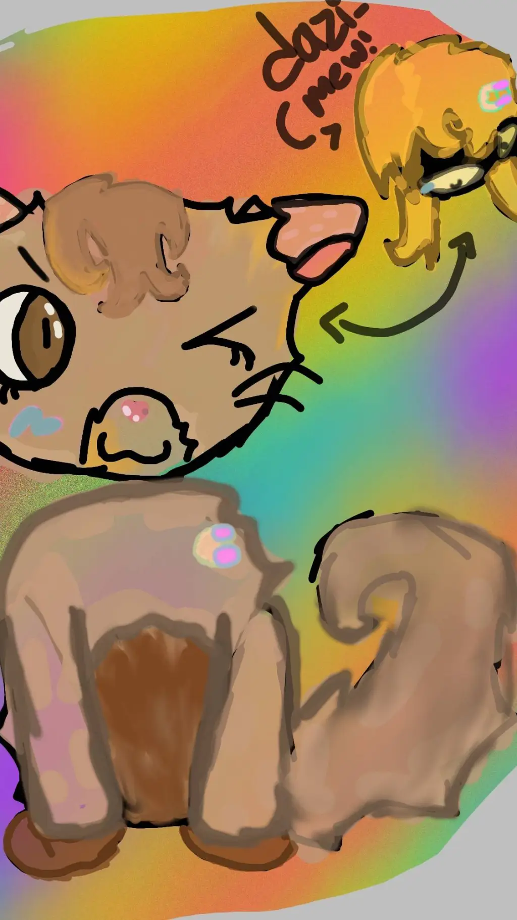 ai character: MEWOI!!..? background