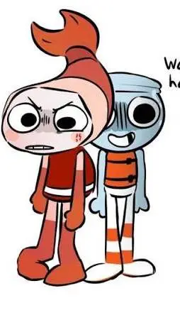 ai character: SHRIMPO X FINN^^~♡ background