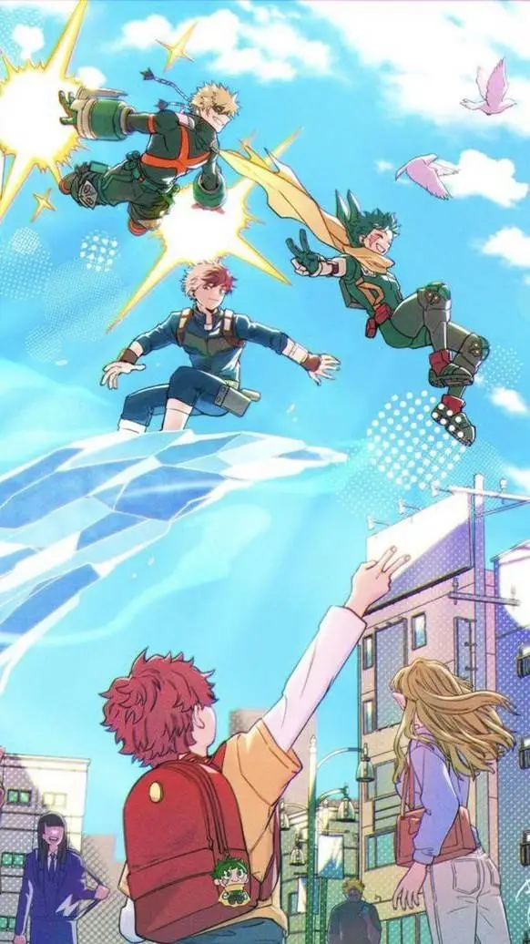 ai character: Mha new student 🆕️ background
