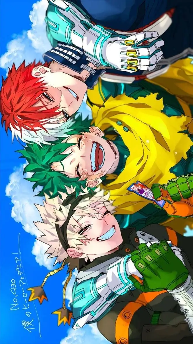 ai character: Mha timeskip  background