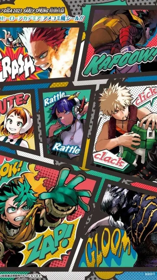 ai character: MHA timeskip (req) background