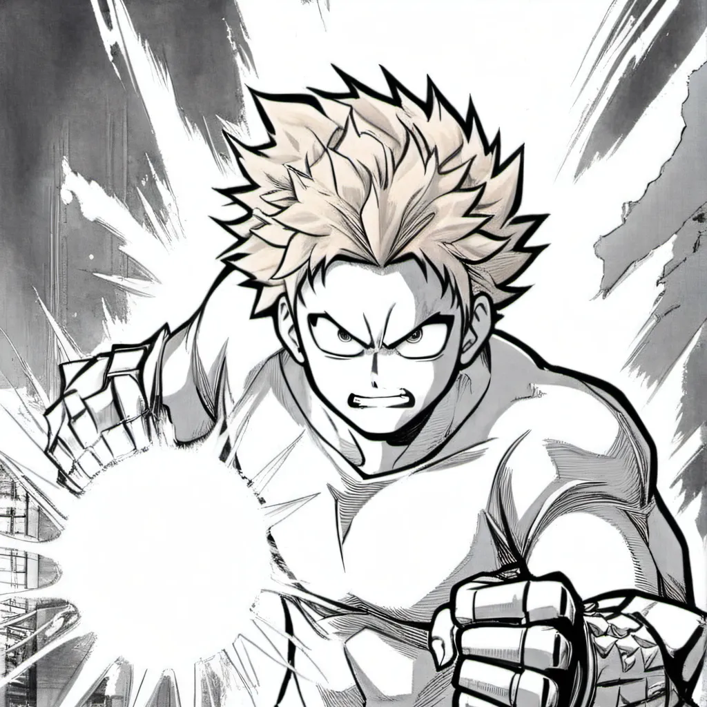 chat with ai character: Cuddly bakugo 