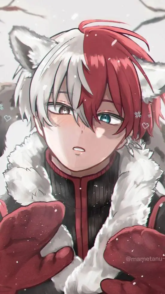 ai character: ^^Shoto todoroki^^ background