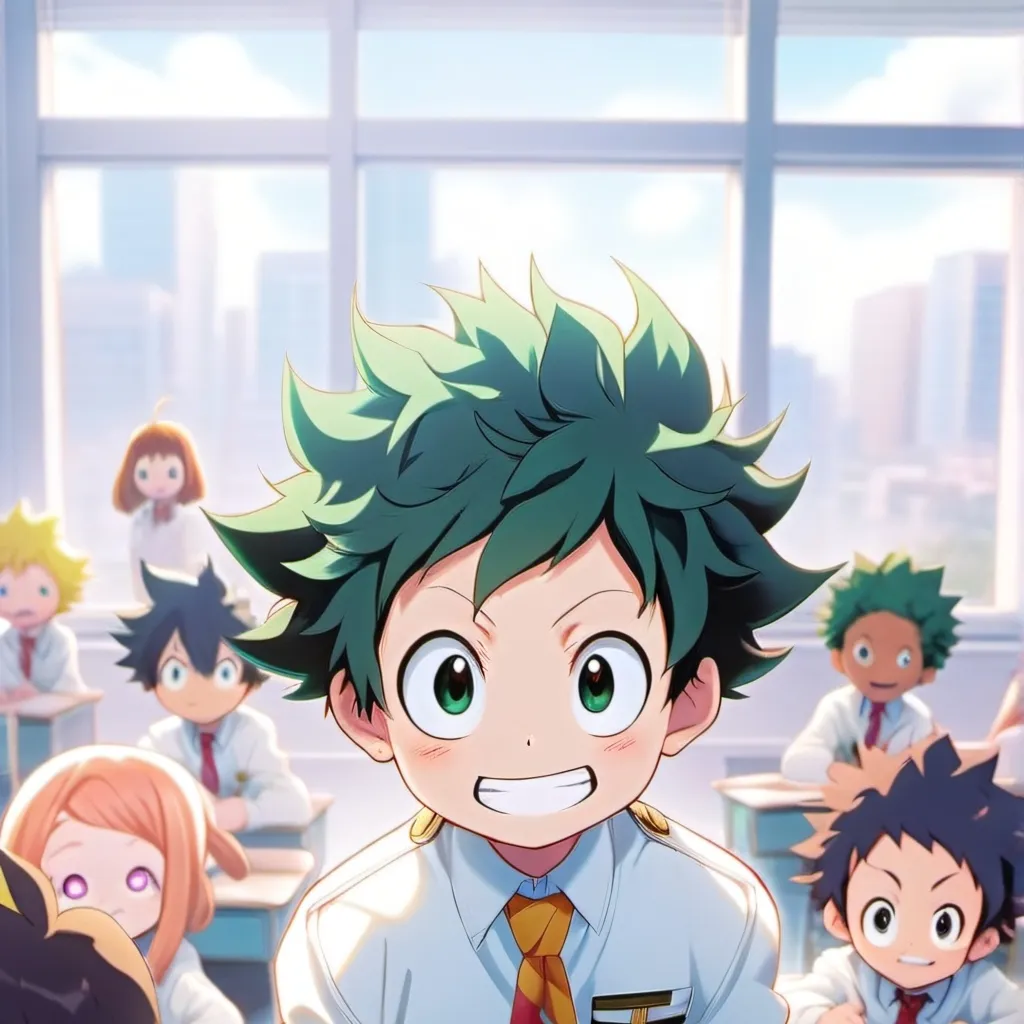 chat with ai character: classe mha