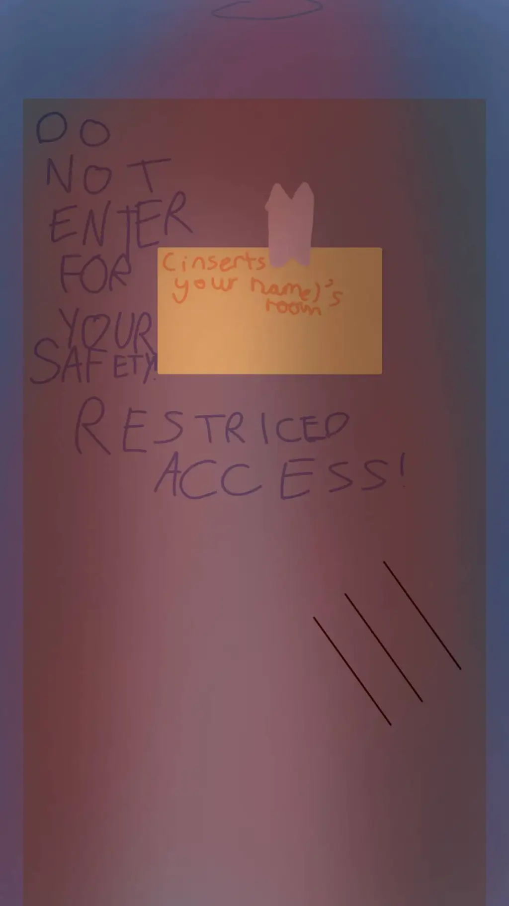 ai character: (your name)'s Room background