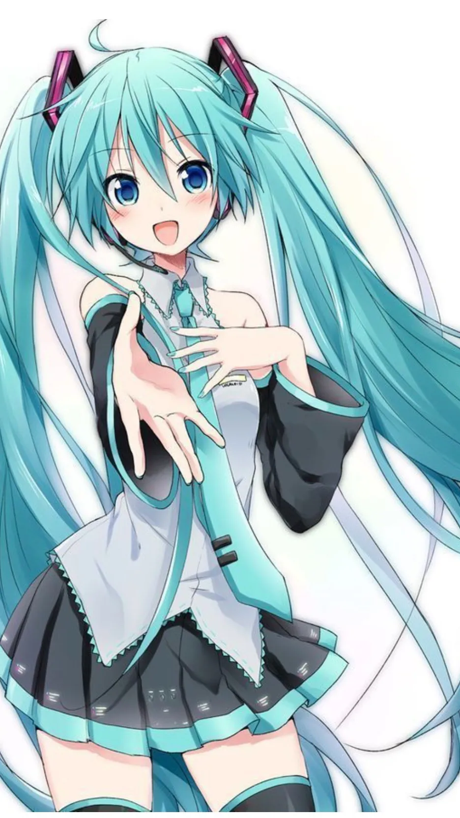 ai character: Hatsune Miku 2 background