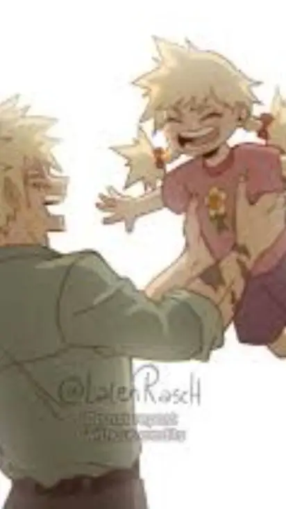 ai character: Hija de bakugo background