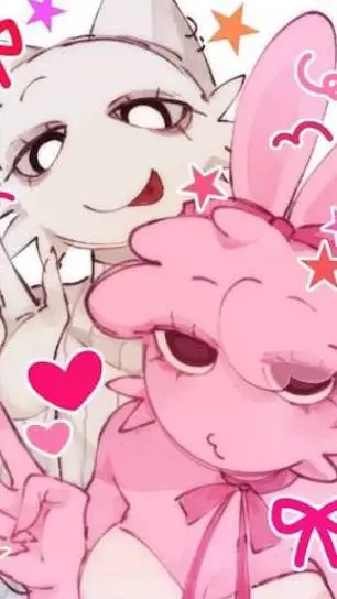 ai character: pinki y wenda background