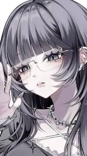 ai character: violet background