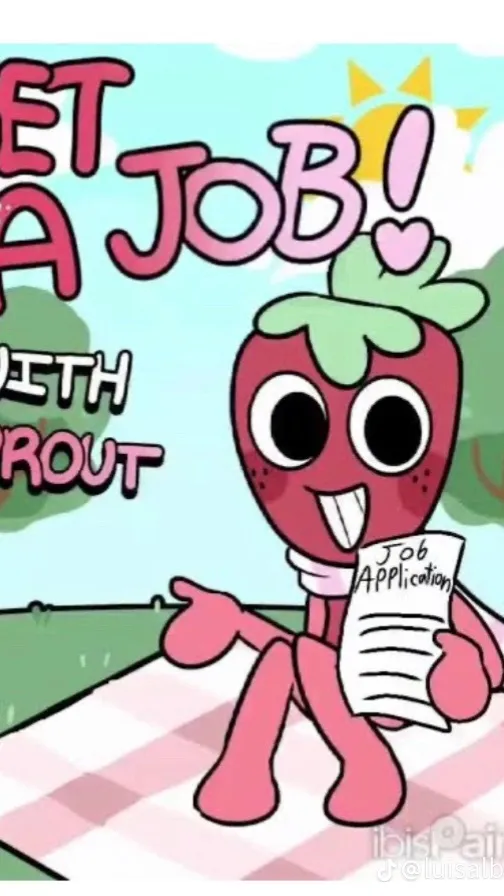 ai character: Sprout 🍓 background