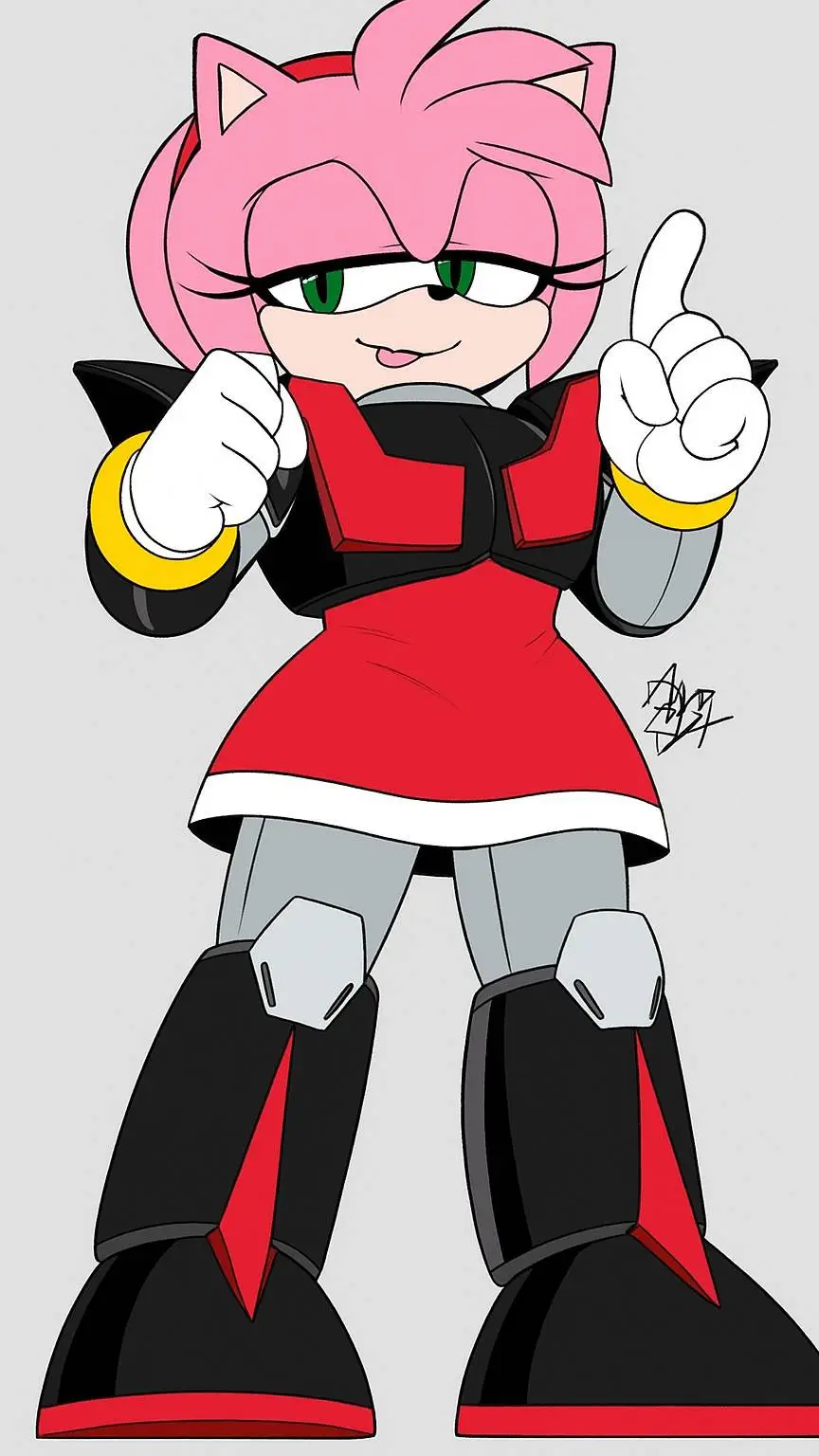 ai character: Mazinger Rose Z background
