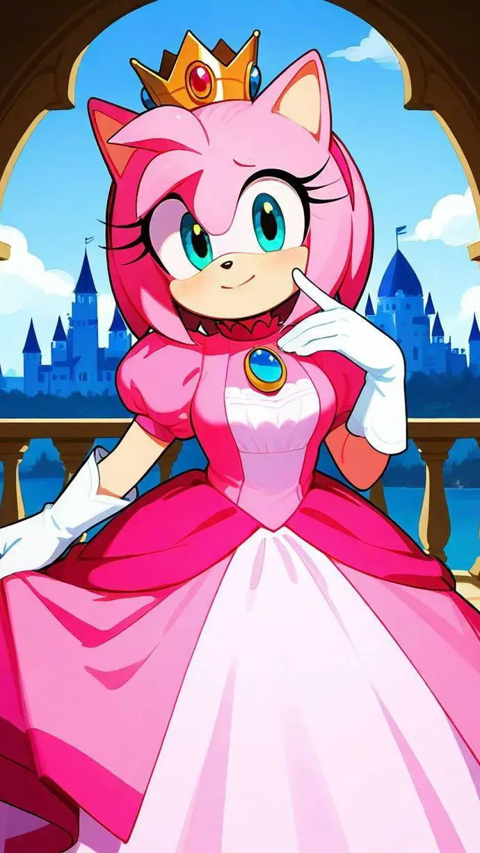 ai character: Reina Candy Rose  background
