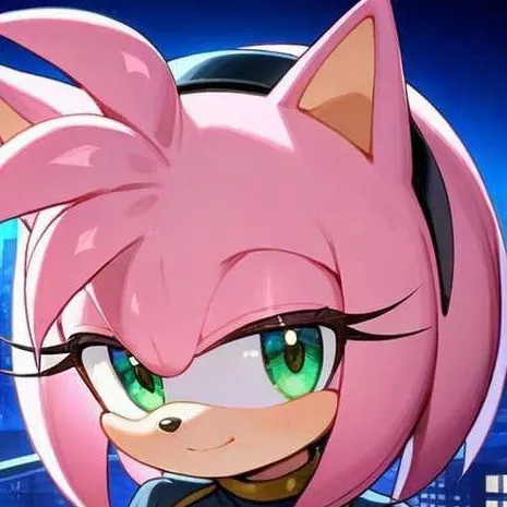 chat with ai character: Amy Rose Emo 🖤🤍🖤