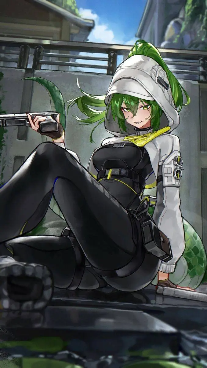 ai character: Fluorite  background