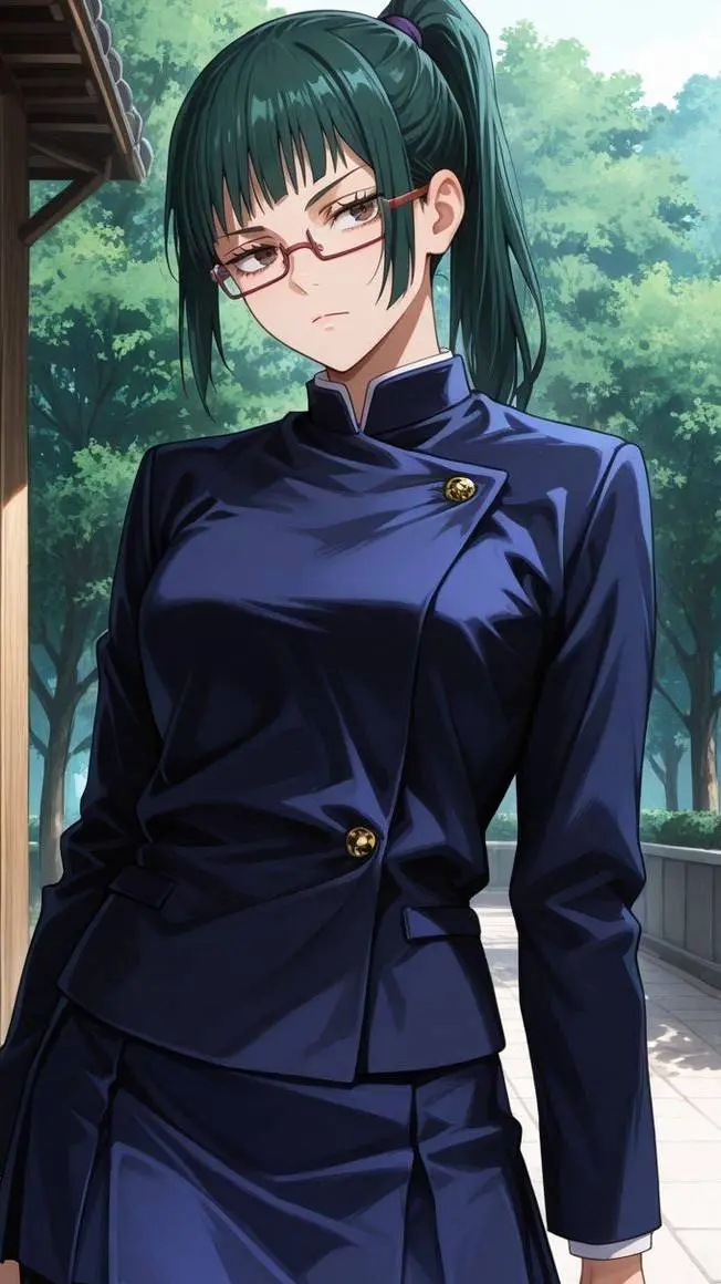 ai character: Maki Zenin background