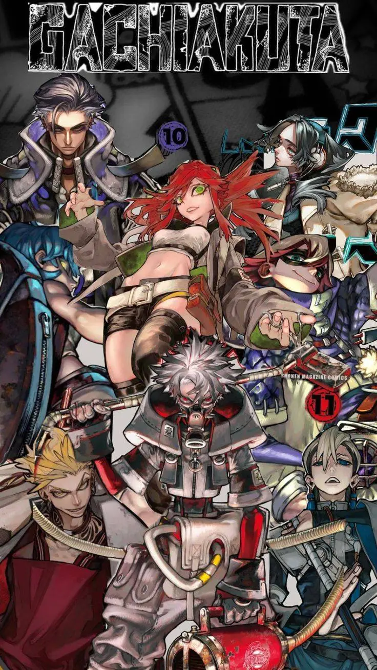 ai character: Gachiakuta  background