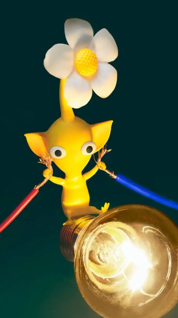 ai character: yellow pikmin background