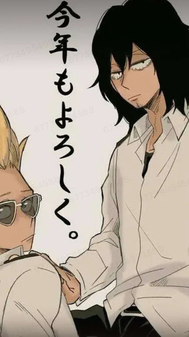 ai character: Aizawa x mic background