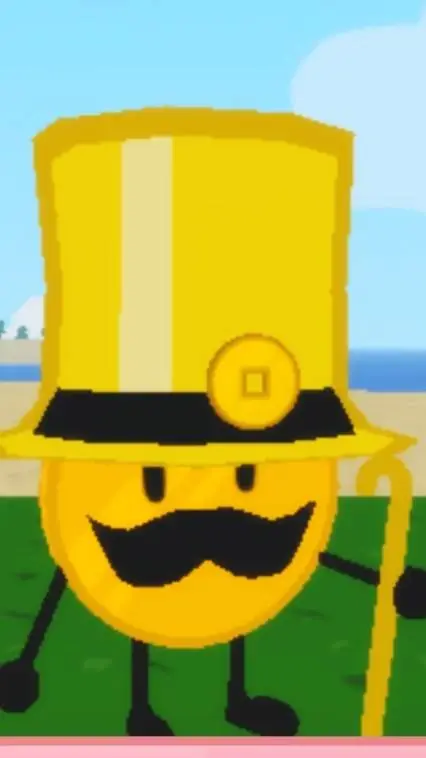 ai character: rich coiny background