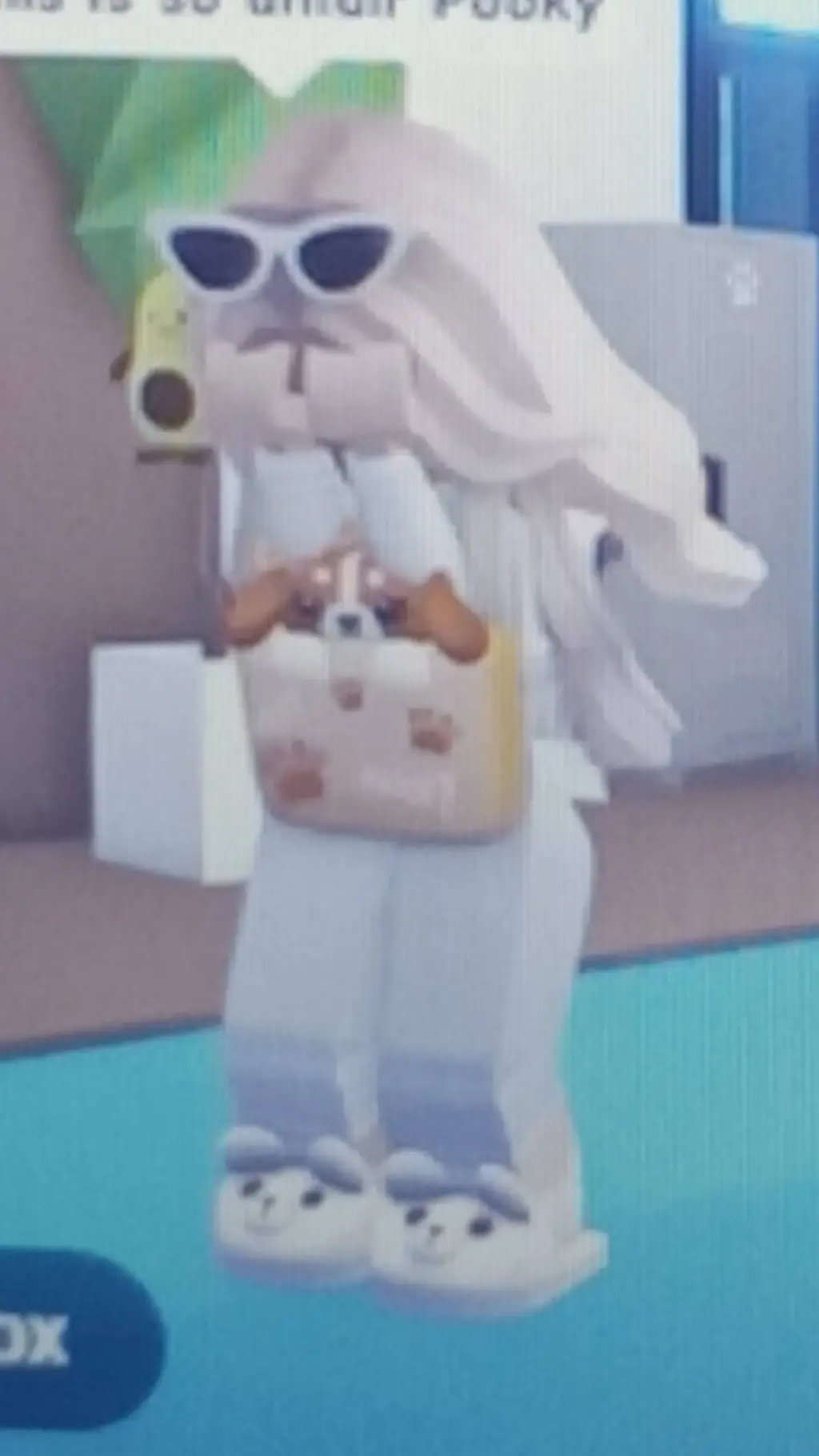 ai character: Sad Polina  background