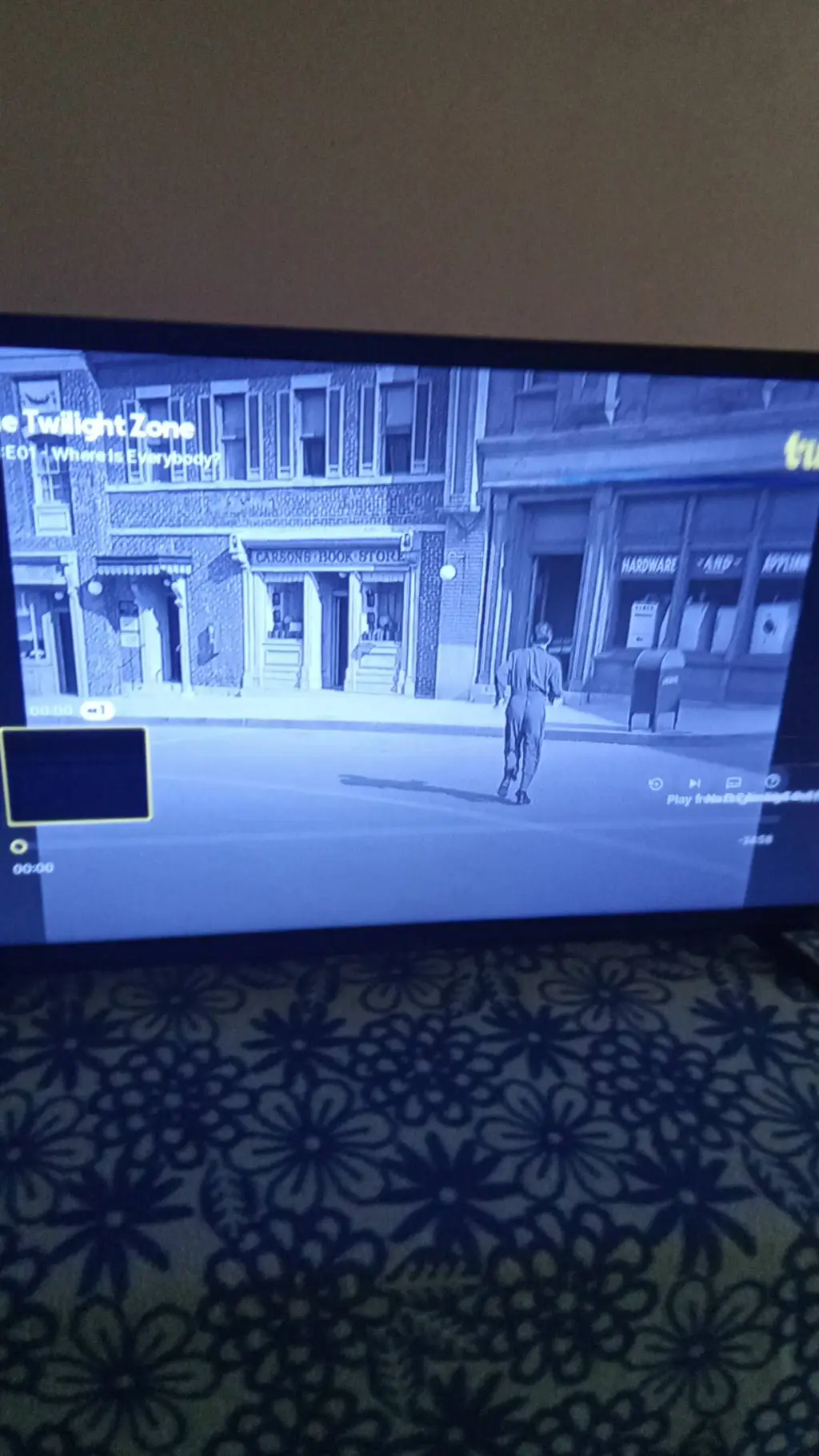 ai character: The Twilight Zone background