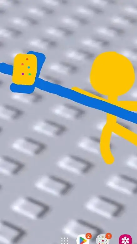 ai character: Yellow  background