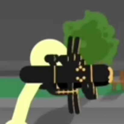 chat with ai character: Stickman Cyborg 