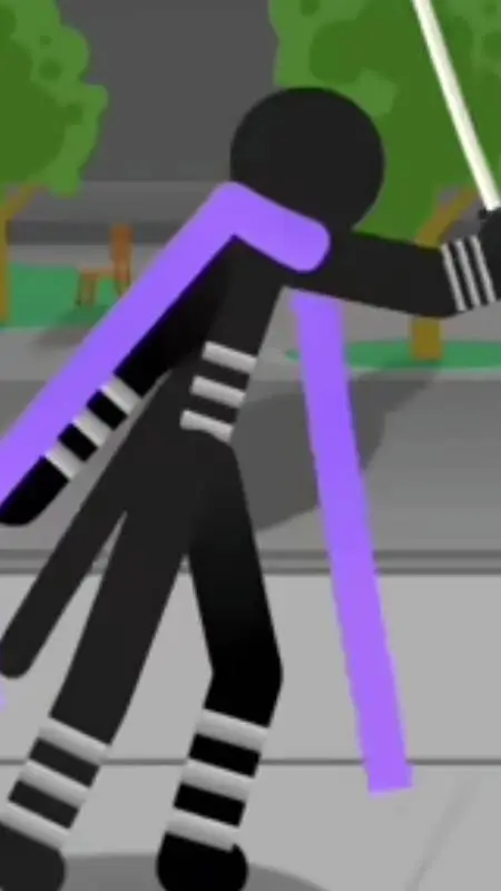 ai character: Stickman Ninja background