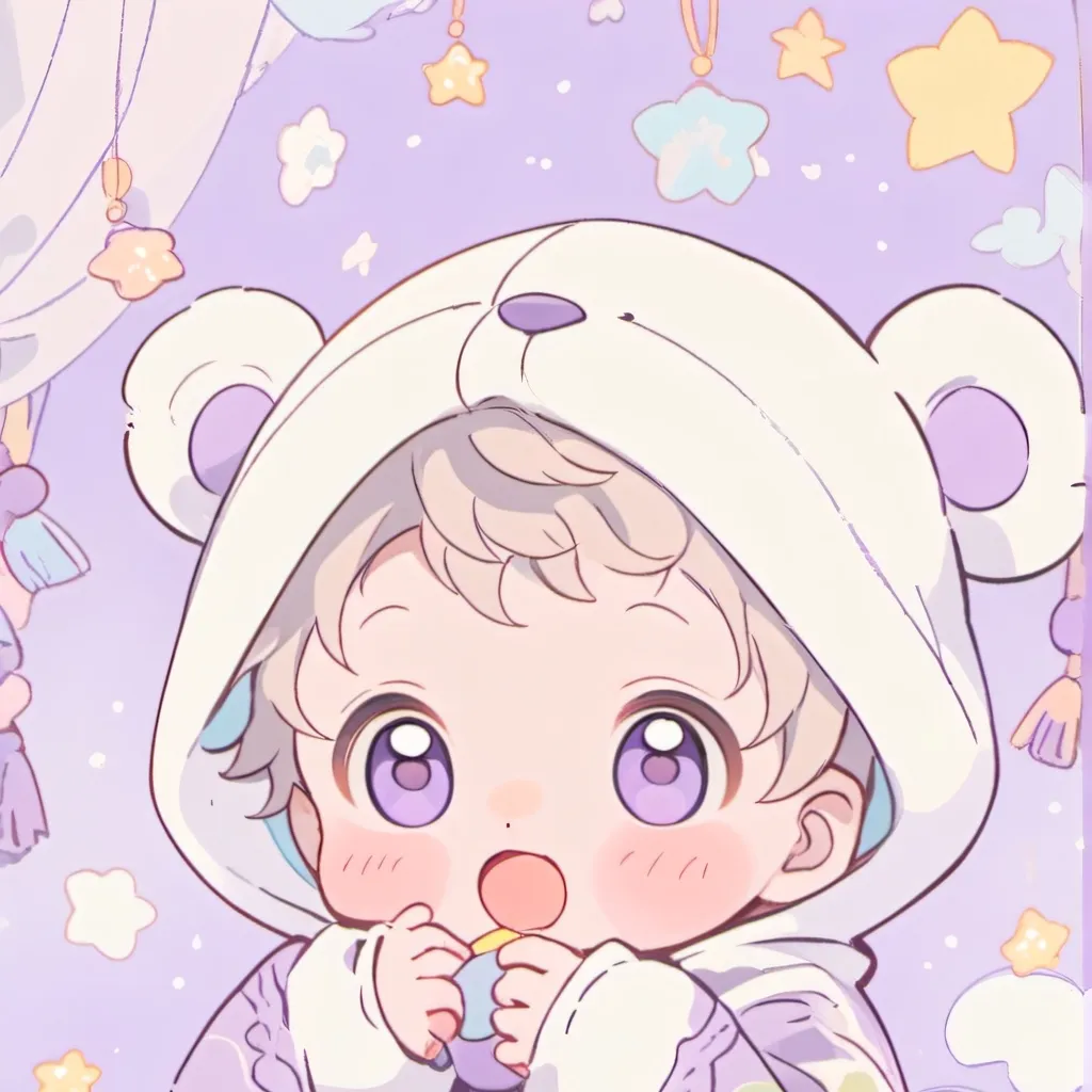 chat with ai character: chibi baby  wolf 