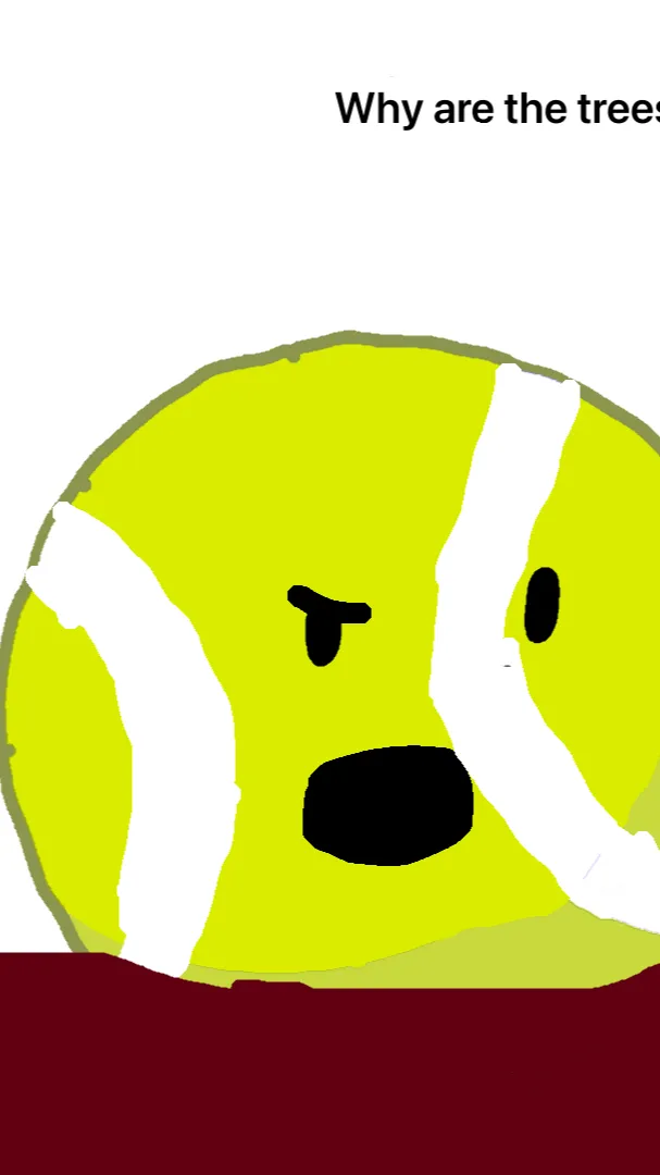 ai character: BFDI Quicksand background