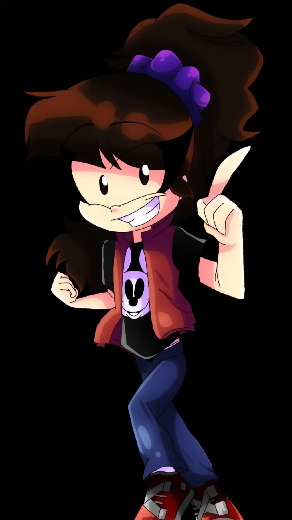 ai character: Min Park background