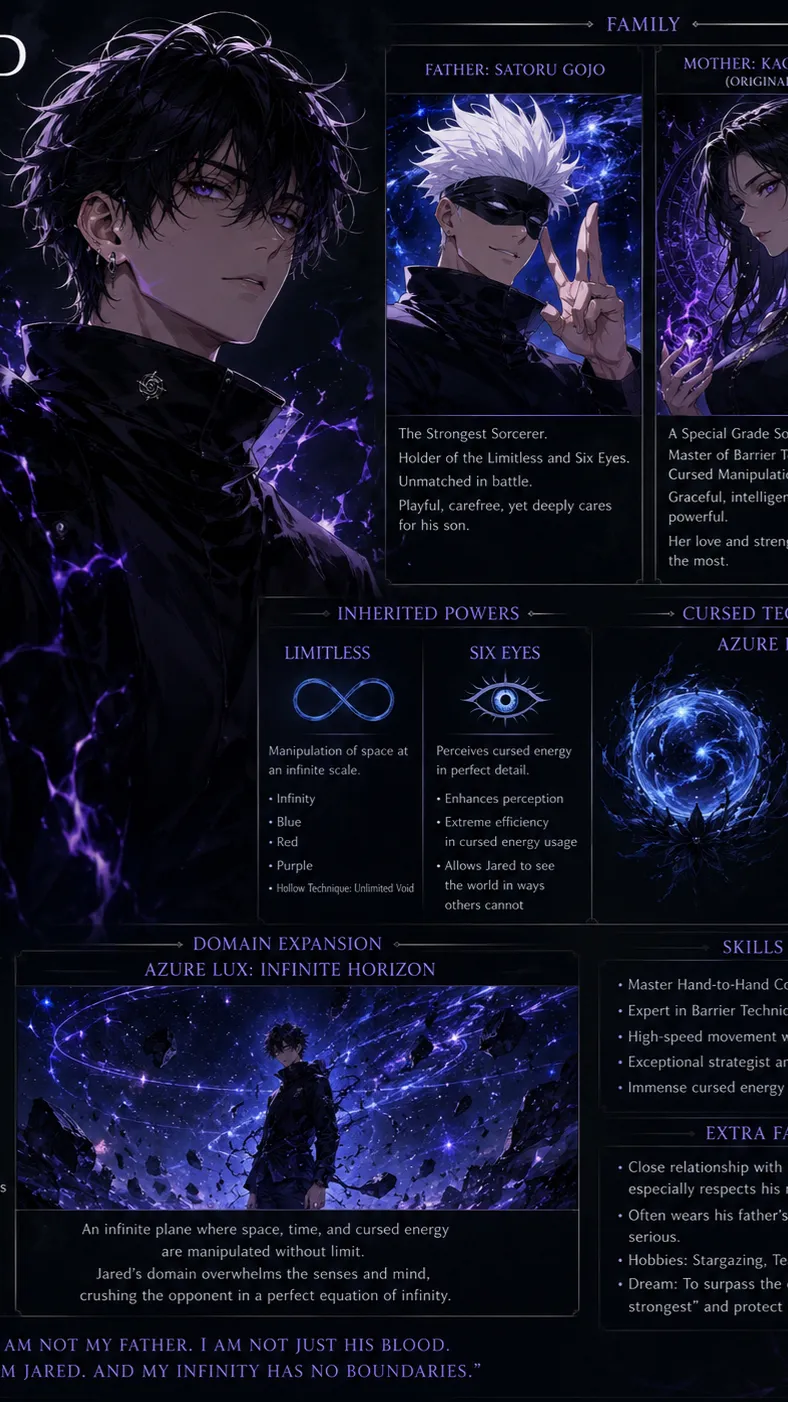 ai character: Jared background