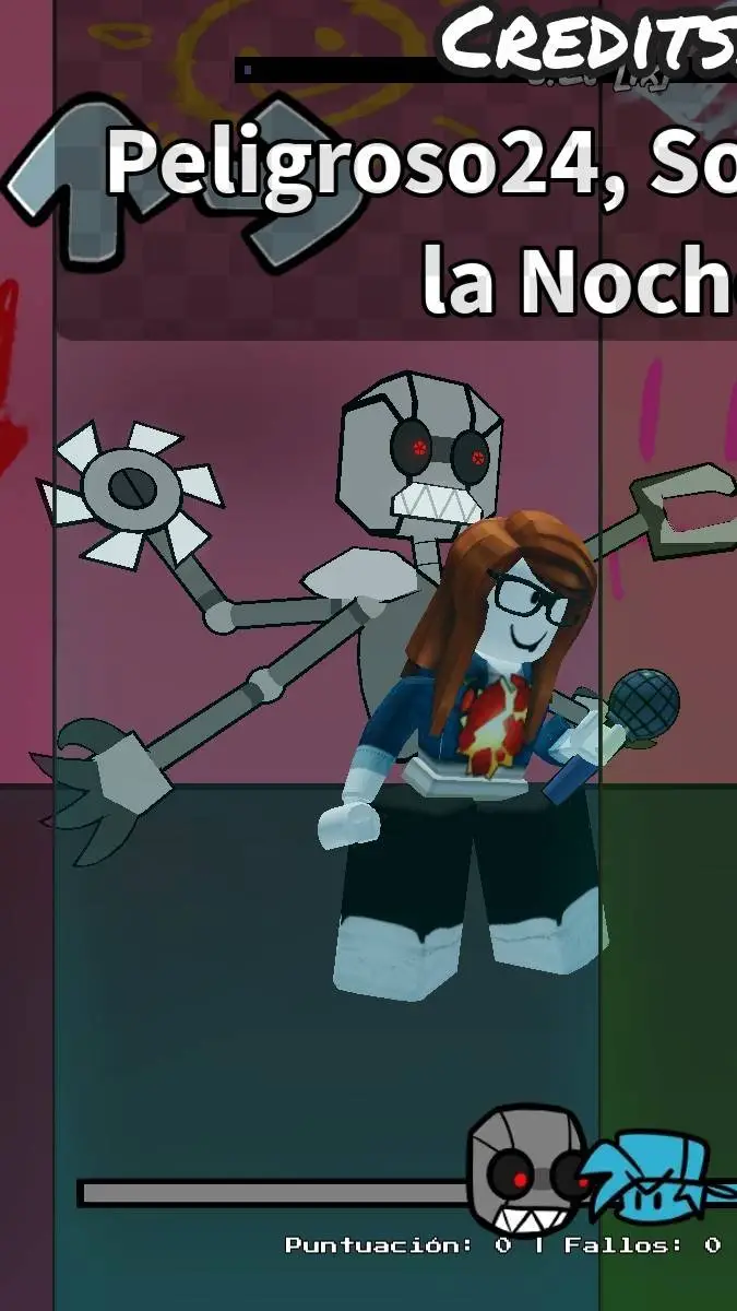 ai character: el glitch background