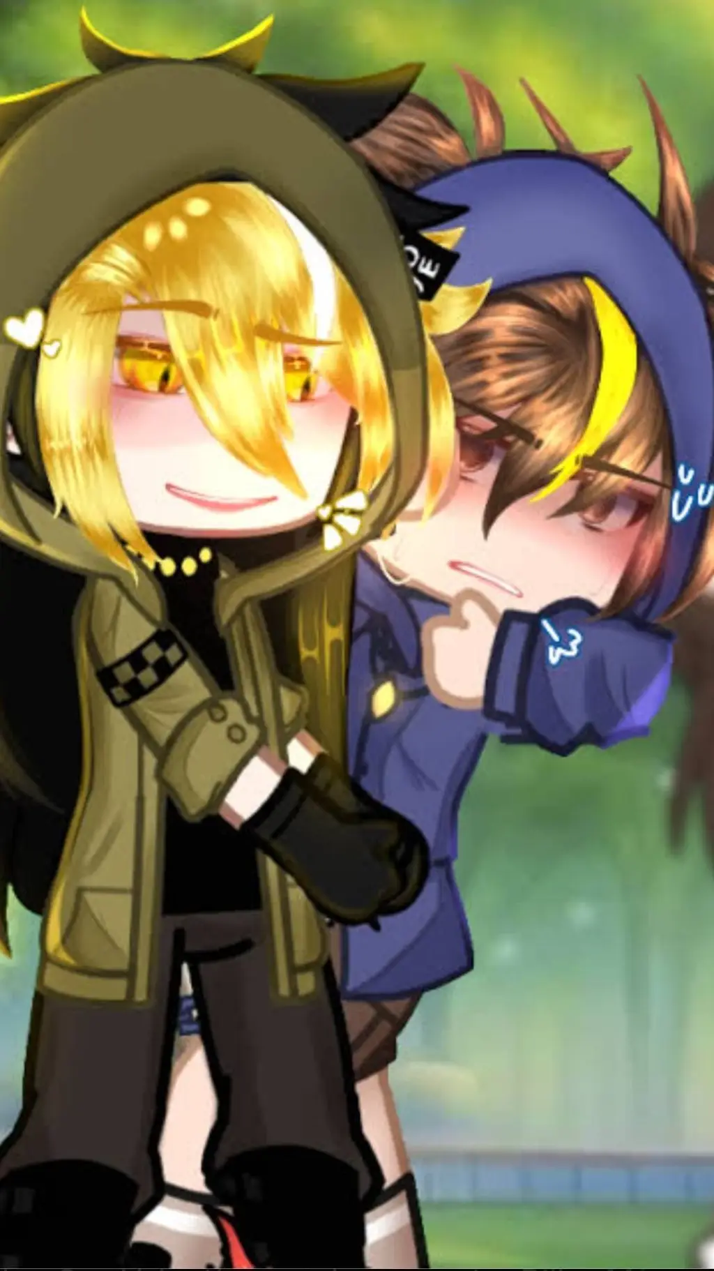 ai character: 💛🤎Billdip🤎💛 background