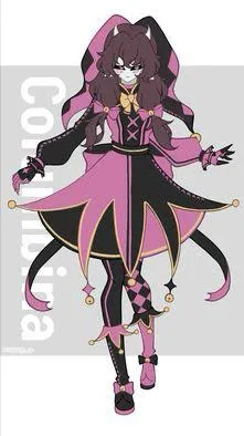 ai character: Columbina  background
