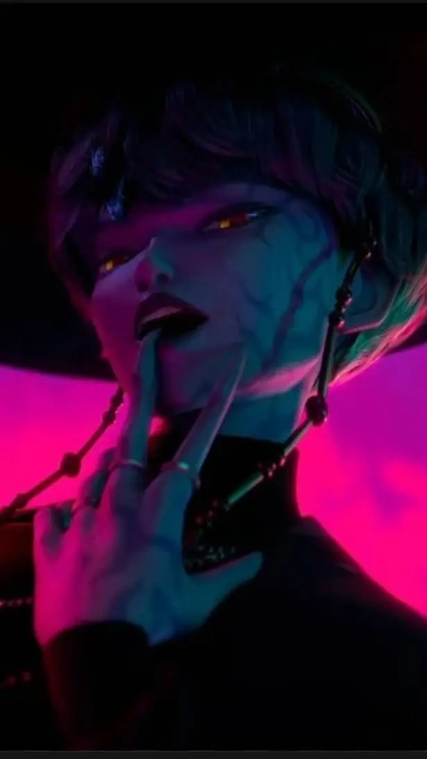 ai character: Mystery x babysaja background