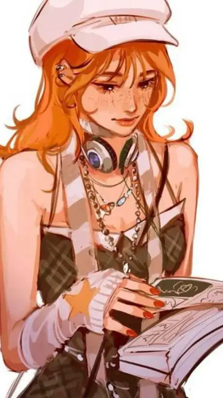 ai character: airah kitsuno background