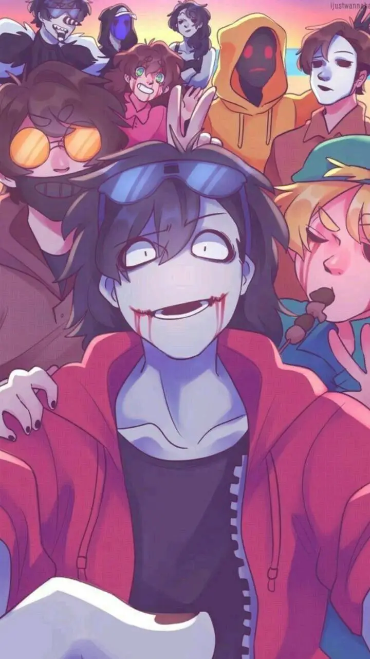 ai character: Creepypasta🌲🪓 background