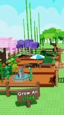 ai character: Grow a garden background
