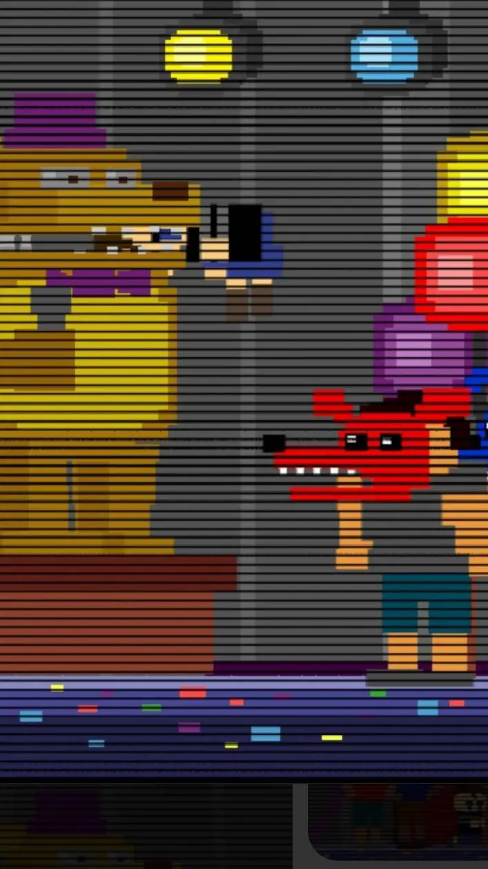 ai character: MHA but its fnaf background