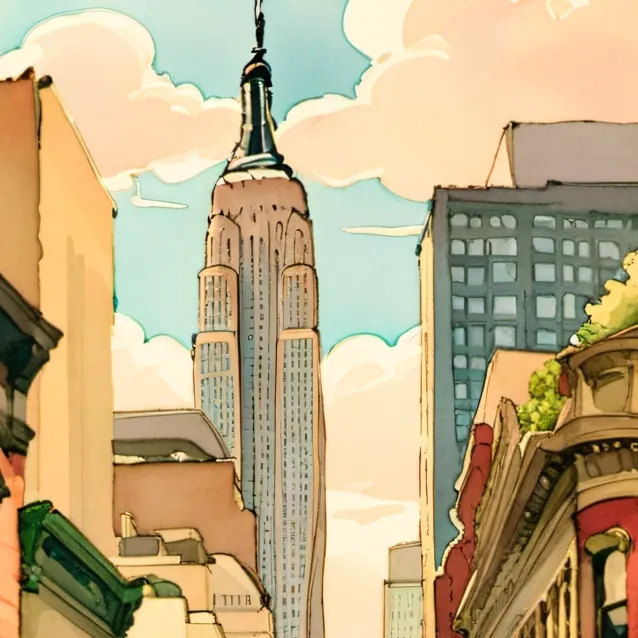 chat with ai character: New York city